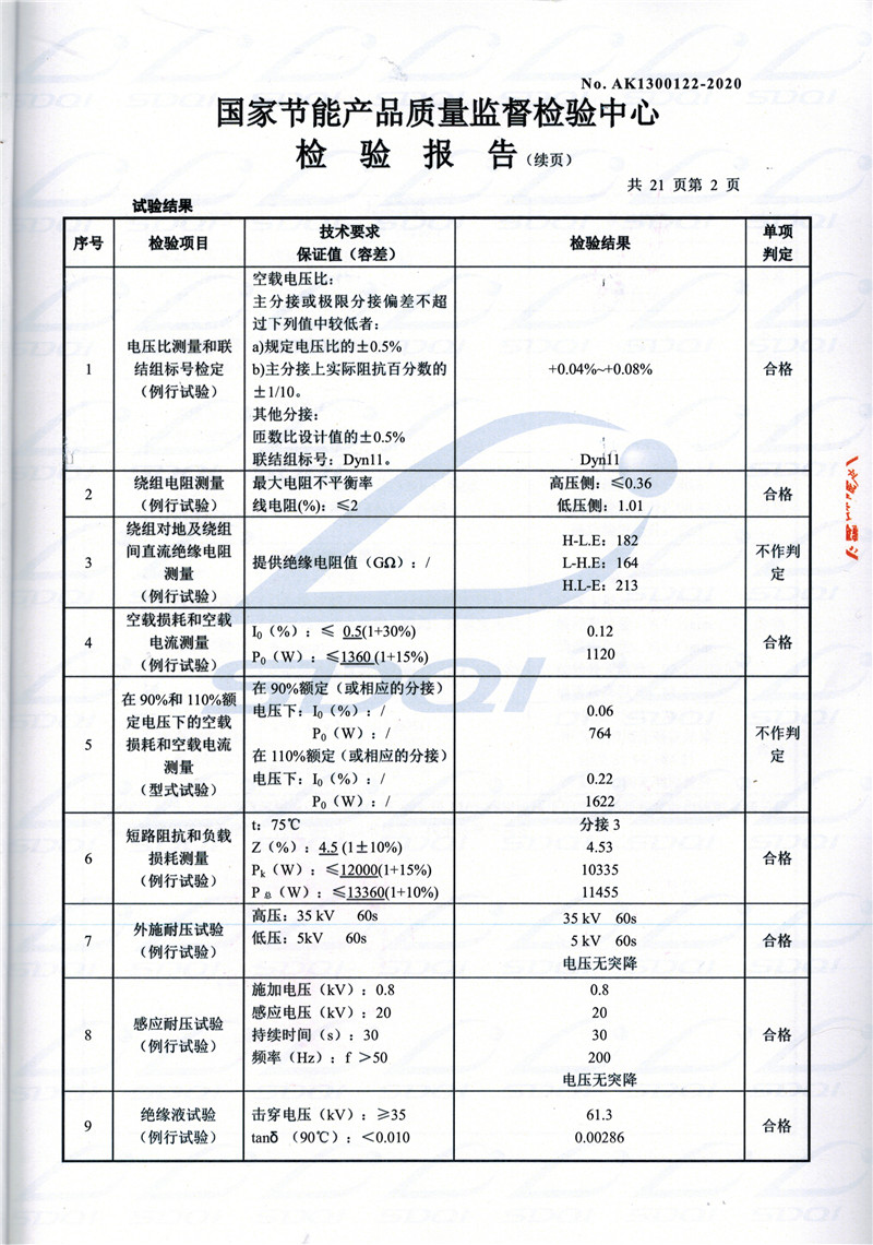 高低压试验报告-S11-1250沧州沧州沧州油浸式变压器-2.jpg
